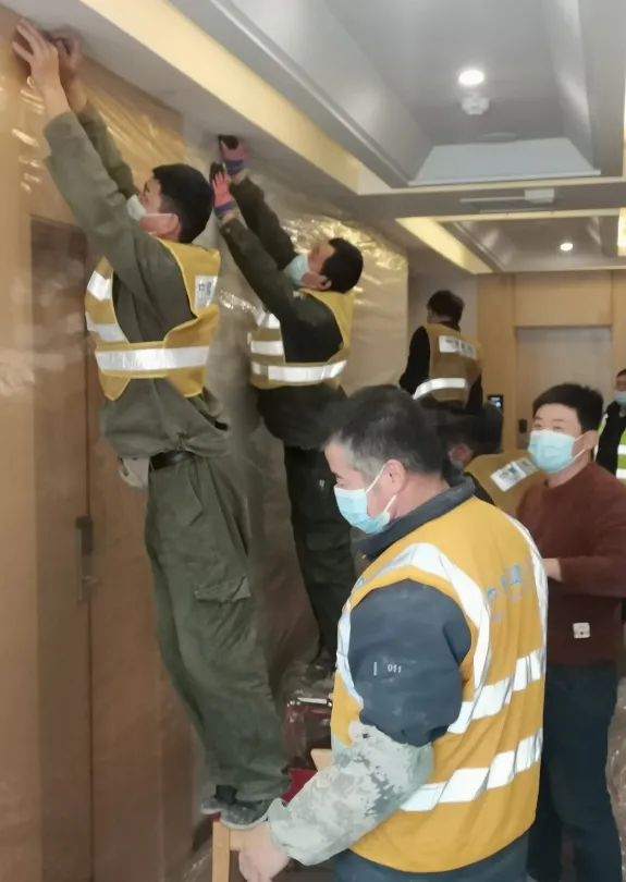 扛起“硬核”擔(dān)當(dāng) 筑牢抗疫防線 ——抗擊疫情，惠眾財(cái)金集團(tuán)在行動(圖6)