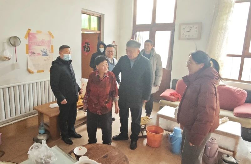 新春慰問暖人心 用情幫扶顯擔當 —惠眾財金集團開展春節(jié)前走訪慰問活動(圖3)